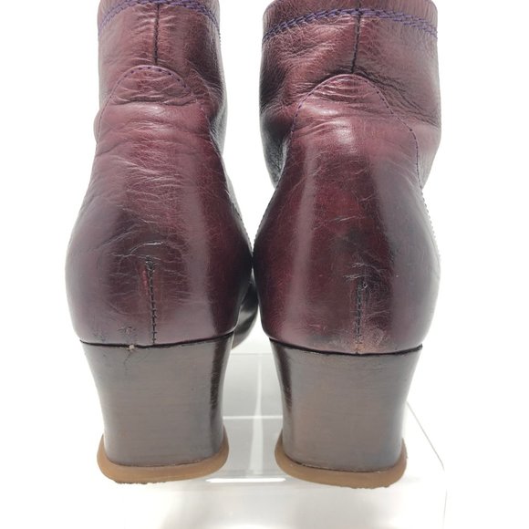 Fluevog Minstrel Giulia Operettas Ankle Boots - Picture 6 of 9